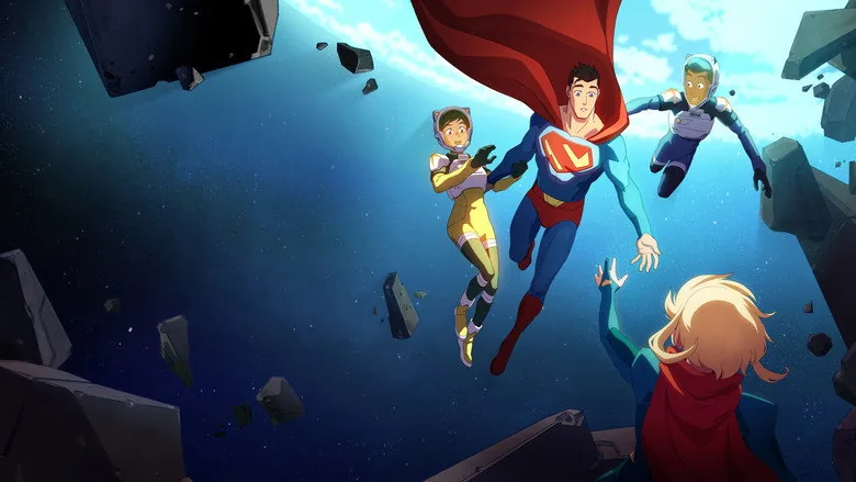 My Adventures with Superman sahne 1