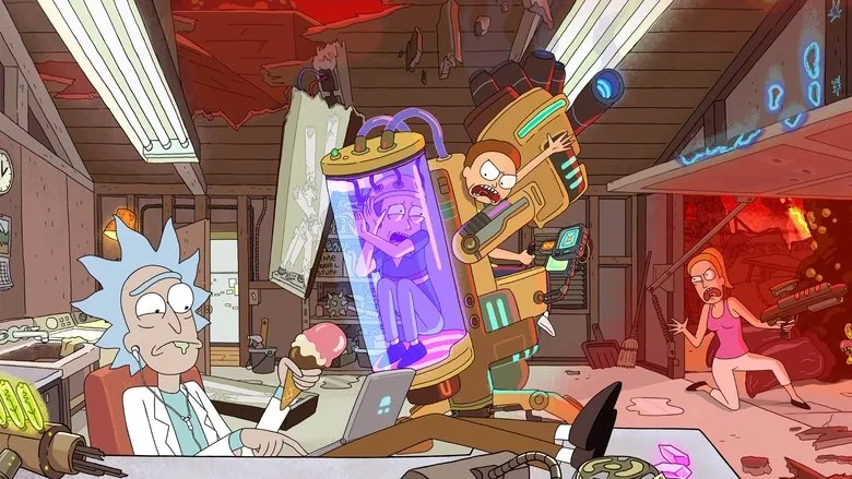Rick and Morty sahne 8