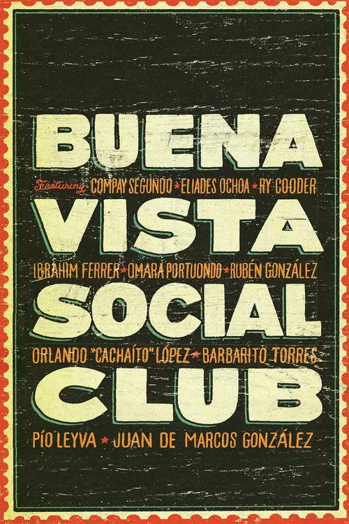 Buena Vista Social Club film afişi
