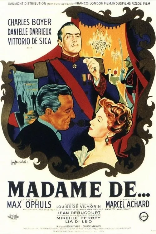 Madame d...'nün Küpeleri film afişi