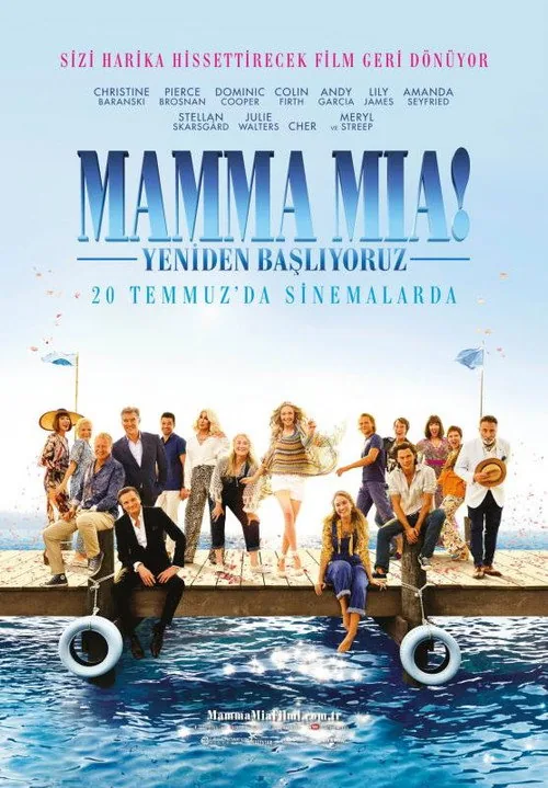 Mamma Mia! Yeniden Başlıyoruz film afişi
