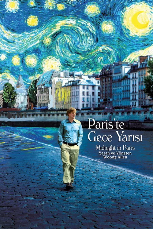 Paris'te Gece Yarısı film afişi