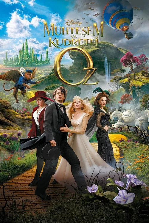 Muhteşem ve Kudretli Oz film afişi