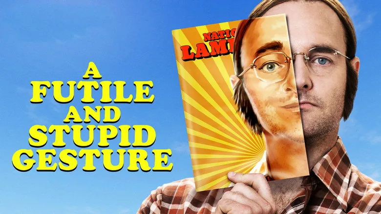 A Futile and Stupid Gesture sahne 6