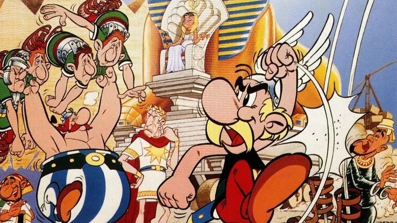 Asteriks ve Kleopatra sahne 1