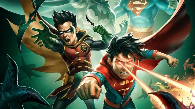 Batman ve Süpermen: Süper Oğulların Savaşı sahne 2