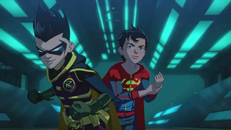 Batman ve Süpermen: Süper Oğulların Savaşı sahne 5