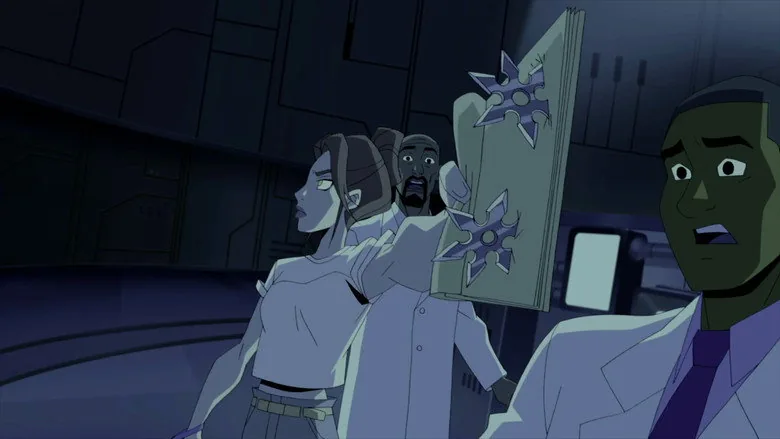 Batman: Ninja Kaplumbağalar sahne 6