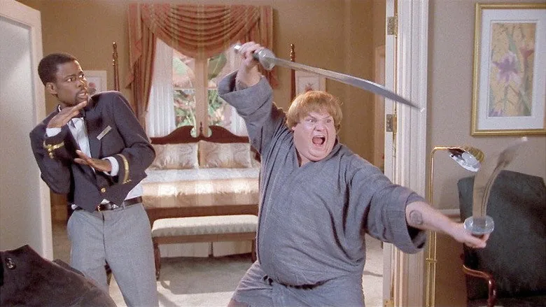 Beverly Hills Ninjası sahne 3