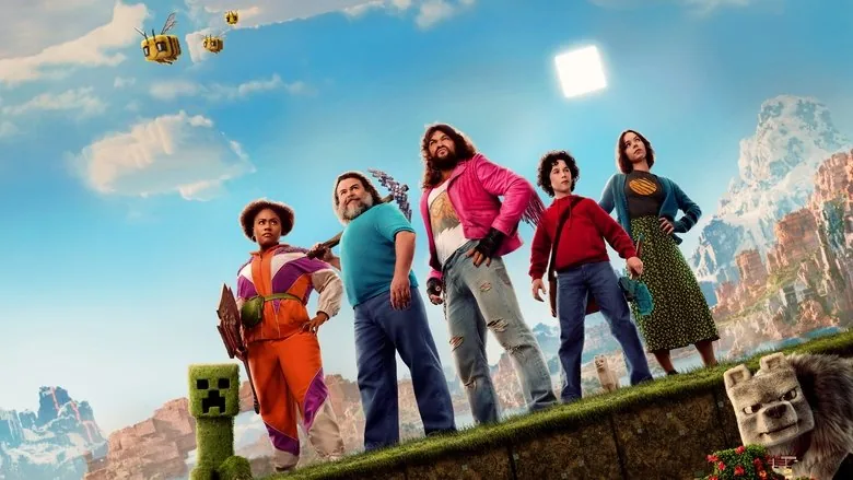 Bir Minecraft Filmi sahne 1