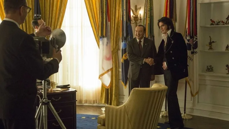 Elvis & Nixon sahne 1