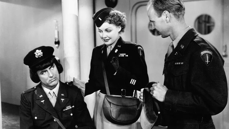 I Was a Male War Bride sahne 2