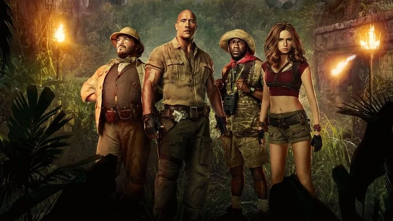 Jumanji: Vahşi Orman sahne 3