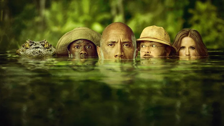 Jumanji: Vahşi Orman sahne 5