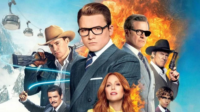Kingsman: Altın Çember sahne 2