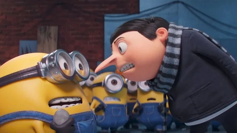 Minyonlar 2: Gru'nun Yükselişi sahne 6