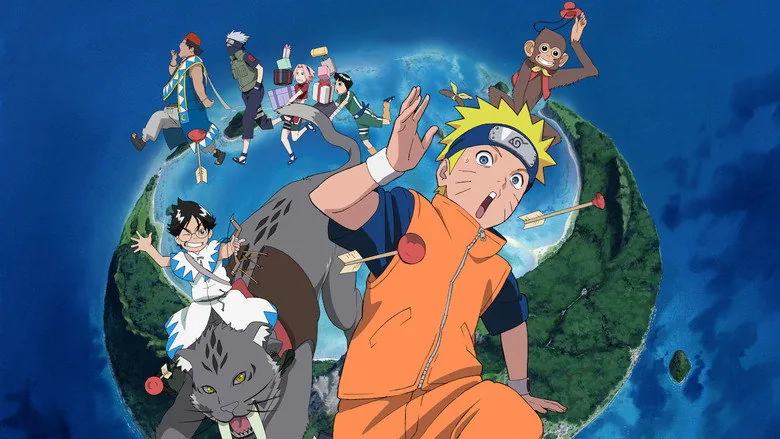 Gekijô-ban Naruto: Daikôfun! Mikazukijima no animaru panikku dattebayo! sahne 3