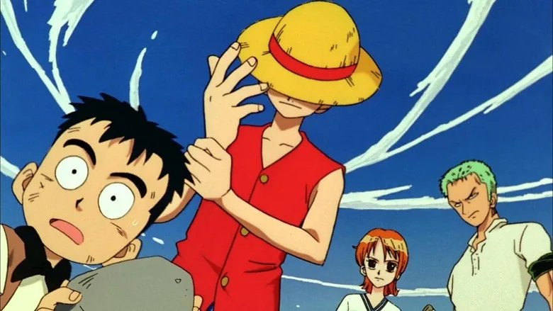 One Piece Movie: The Great Gold Pirate sahne 3