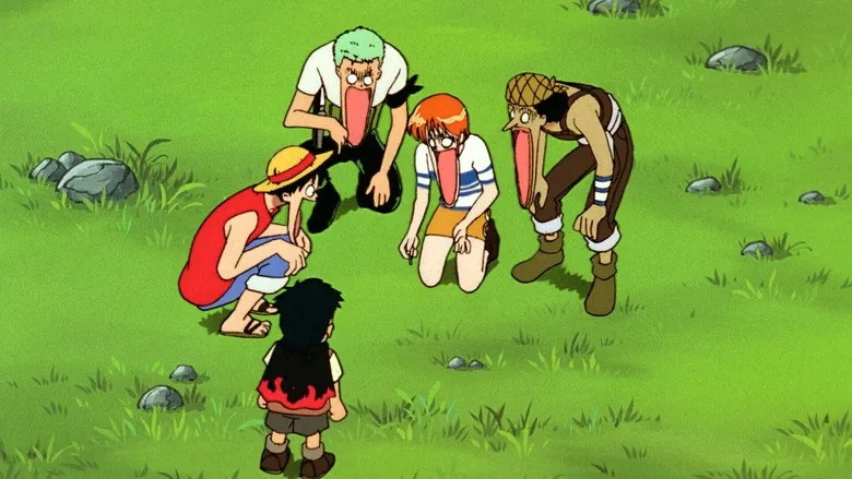 One Piece Movie: The Great Gold Pirate sahne 5