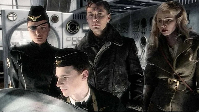 Sky Captain ve Yarının Dünyası sahne 2