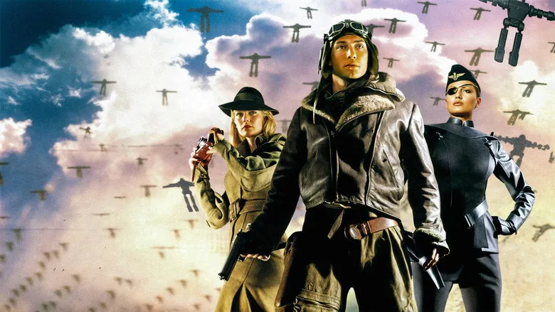 Sky Captain ve Yarının Dünyası sahne 3