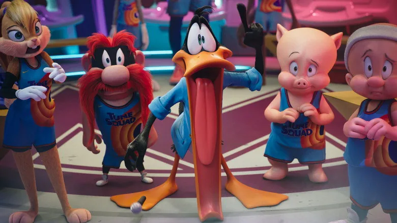 Space Jam: Yeni Efsane sahne 2