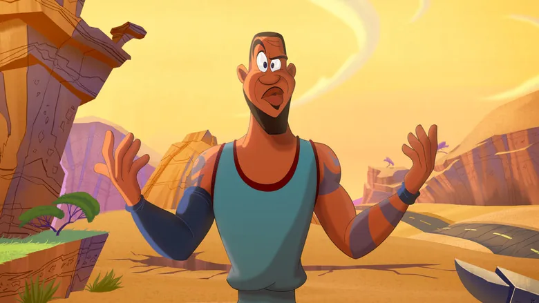 Space Jam: Yeni Efsane sahne 3