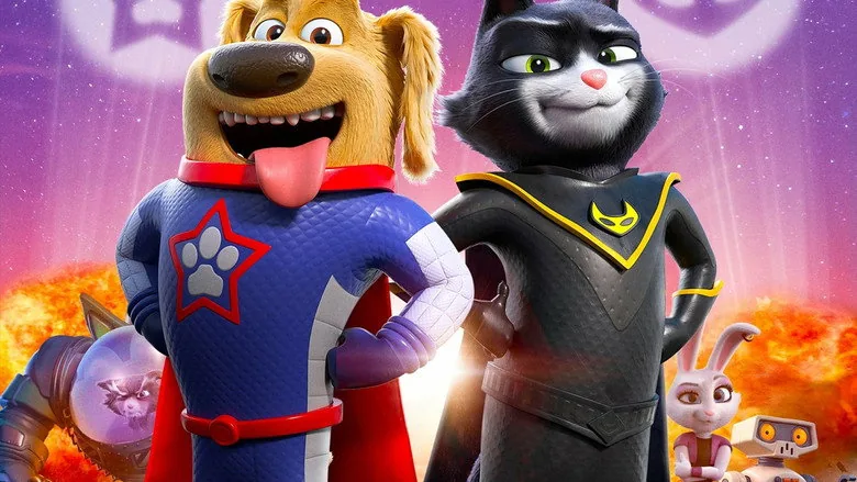 Süper Köpek ve Turbo Kedi sahne 2