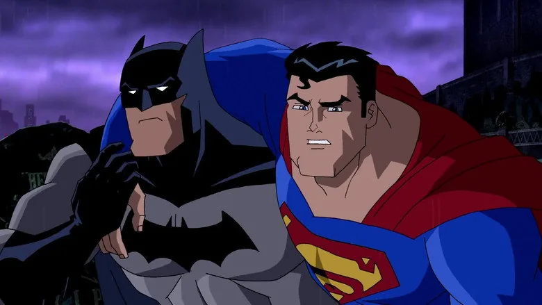 Superman ve Batman: Halk Düşmanları sahne 4
