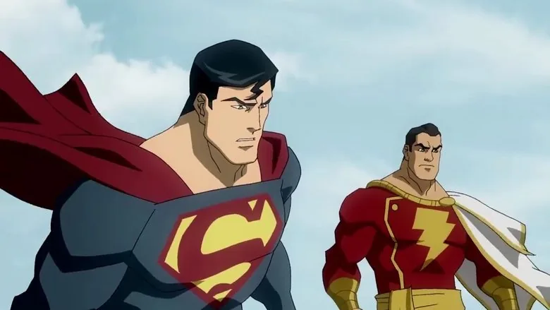 Süpermen/Shazam Black Adam'ın Dönüşü sahne 1