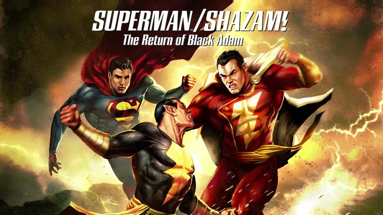Süpermen/Shazam Black Adam'ın Dönüşü sahne 2