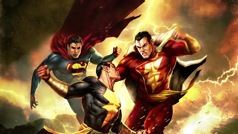 Süpermen/Shazam Black Adam'ın Dönüşü sahne 3