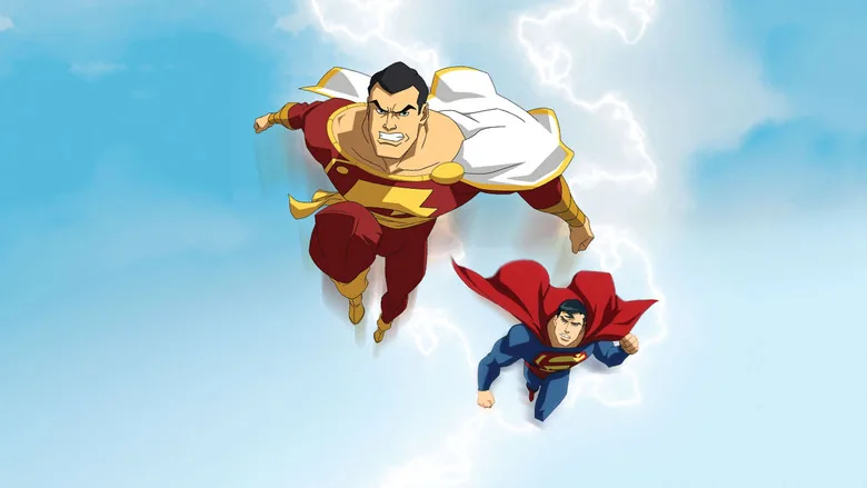 Süpermen/Shazam Black Adam'ın Dönüşü sahne 4
