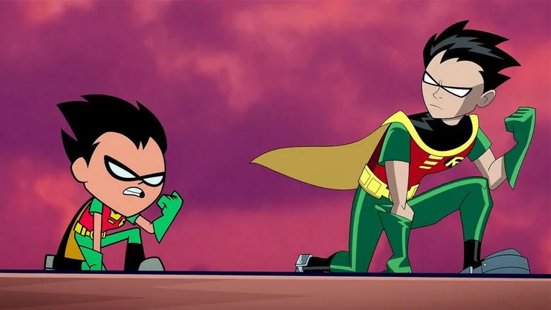 Teen Titans Go! ve Teen Titans sahne 6