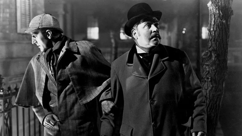 Sherlock Holmes'ün Maceraları sahne 1