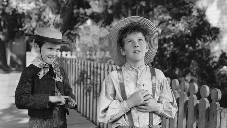Tom Sawyer'ın Maceraları sahne 2