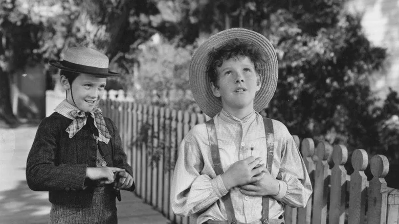 Tom Sawyer'ın Maceraları sahne 3