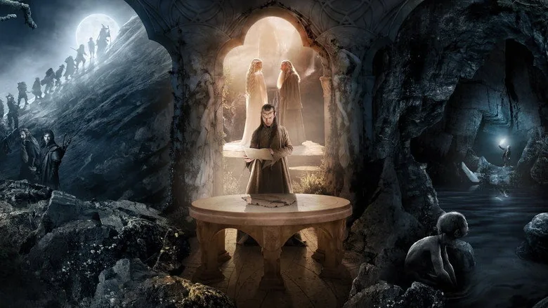 Hobbit: Beklenmedik Yolculuk sahne 6