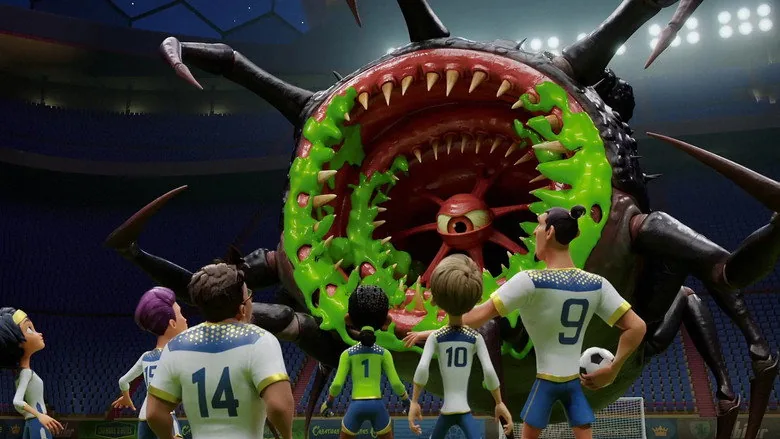 Bir Tuhaf Futbol Filmi sahne 3