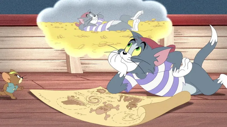 Tom ve Jerry Korsanlar Arasında sahne 1