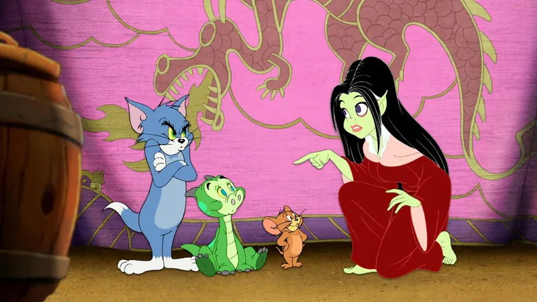 Tom ve Jerry: Kayıp Ejderha sahne 3