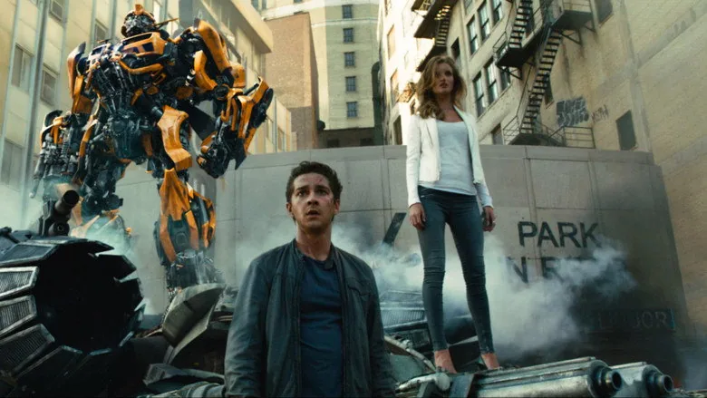 Transformers: Ay'ın Karanlık Yüzü sahne 3
